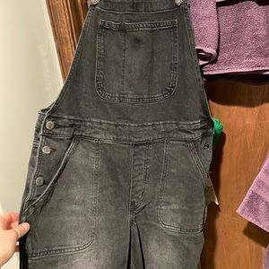 Old navy black overalls size small petite